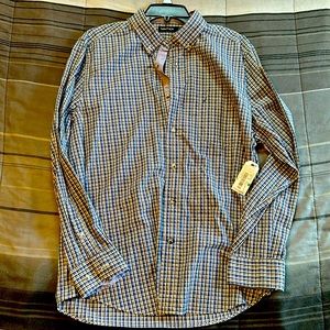 NWT Nautica Men’s long sleeved dress shirt.